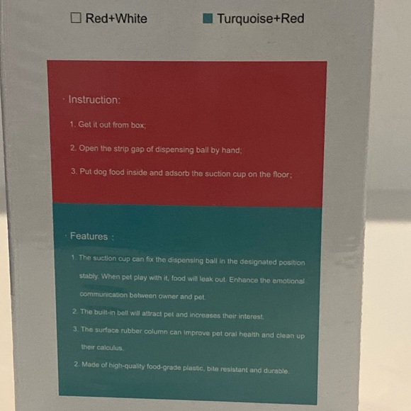 Dog Chew Toy Suction Cup Food Tug Dispensing Molar Cleaner Bell Forpets New - Picture 3 of 5